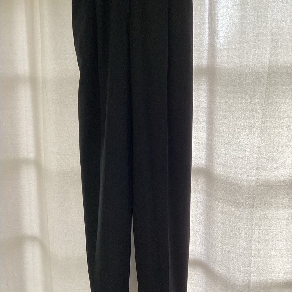 Jones New York Country stretch Black Dress Pants Straight Leg